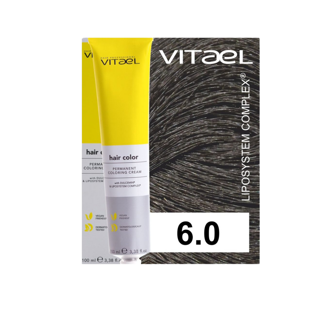 VITAEL HAIR COLOR No - 6.0
