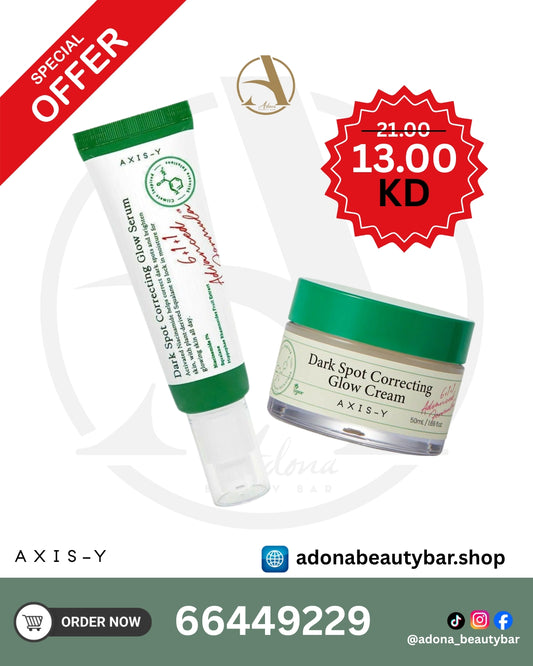 SPECIAL OFFER [ AXIS-Y  DARK SPOT CLORRECING GLOW ( SERUM & CREAM ) ]