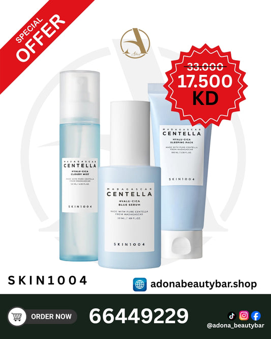 SPECIAL OFFER [ SKIN1004 HYALU-CICA (CLOUDY MIST / BLUE SERUM / SLEEPING PACK) ]