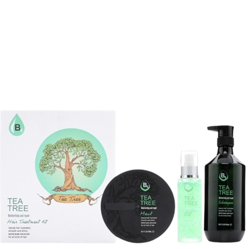 B6 Tea Tree Kit (Shampoo+Oil+Mask)