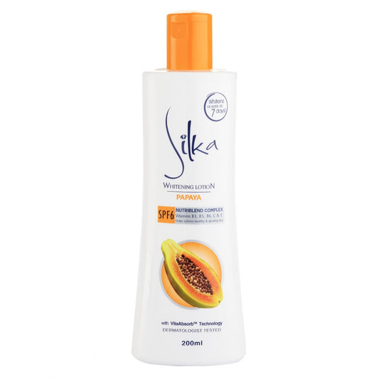 Silka Whitening Lotion Papaya 200ml