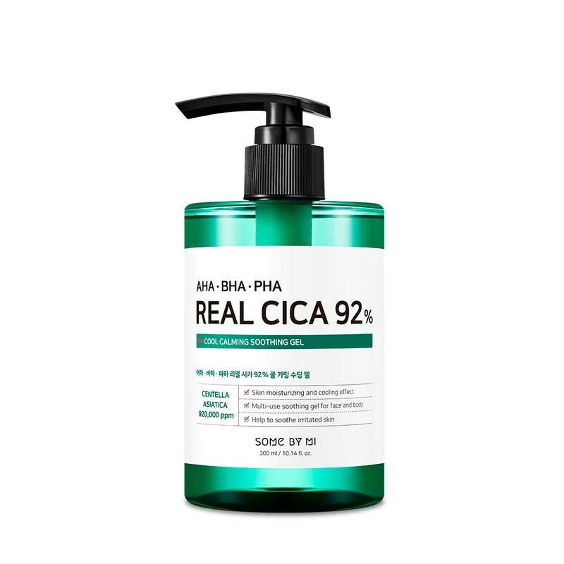 aha-bha-pha real cica 92% cool claming soothing gel