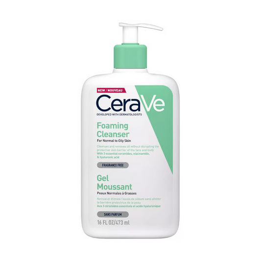 Cerave Foaming Cleanser for Normal to Oily Skin