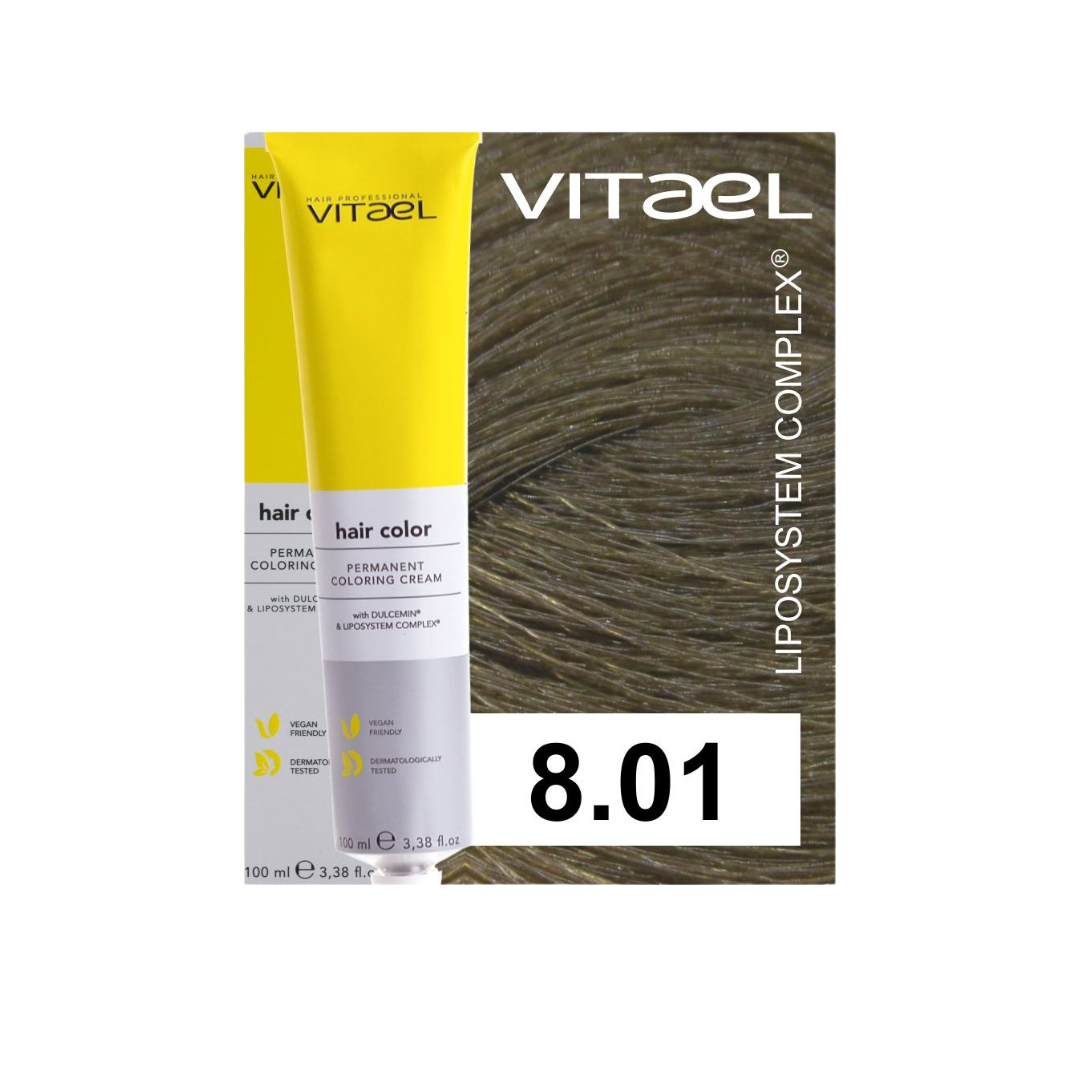 VITAEL HAIR COLOR No - 8.01