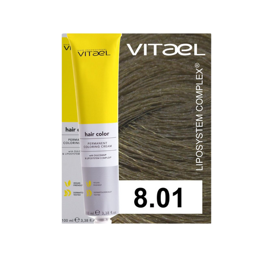 VITAEL HAIR COLOR No - 8.01